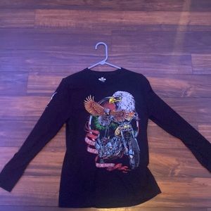 Hollister open roads, open minds graphic Long sleeve